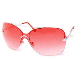 ARCO IRIS Red Rimless Sunglasses