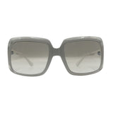KISS ME 90s Hip-Hop Square SunglassesWhite/Clear-Giant Vintage Eyewear