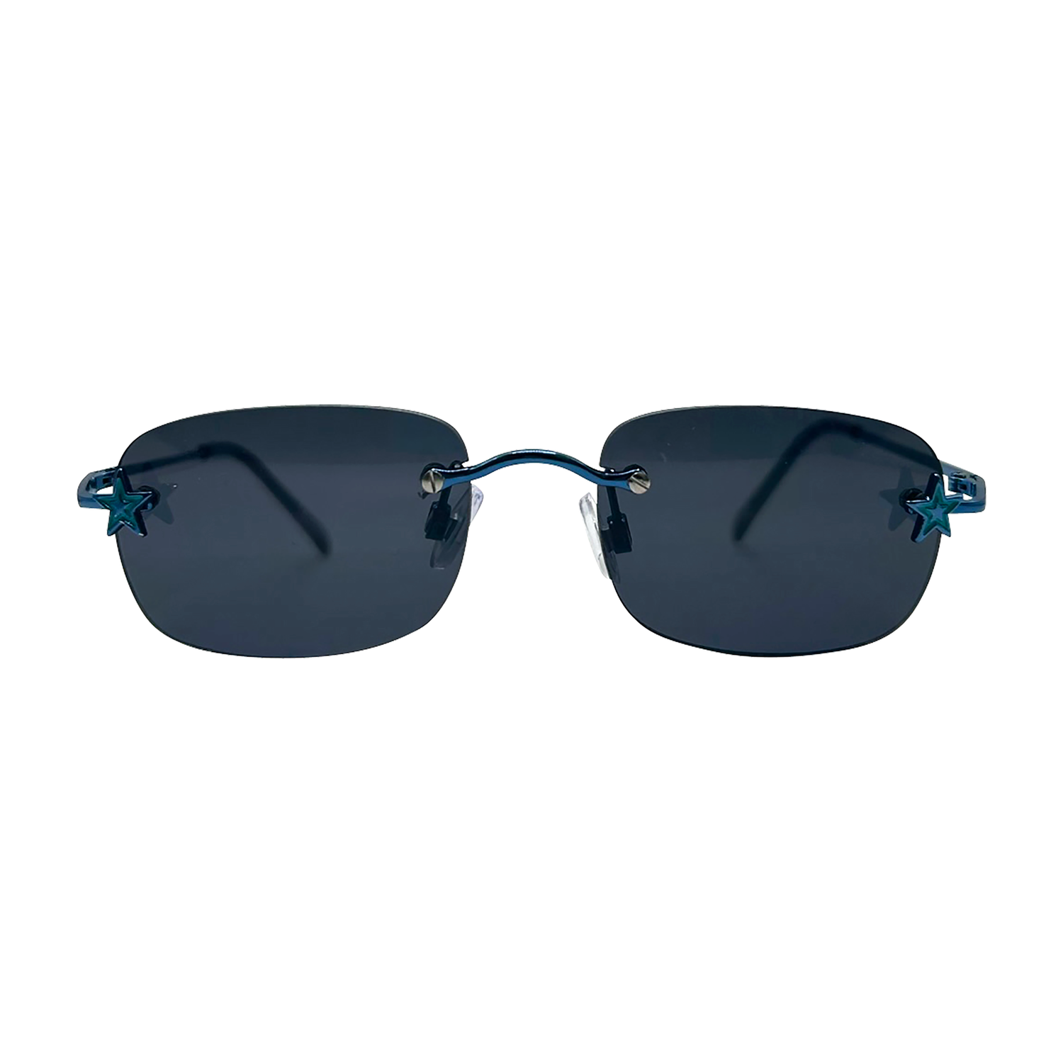 Kids ⭐️ SHOOTING STAR Y2K RimlessSuper Dark-Giant Vintage Eyewear