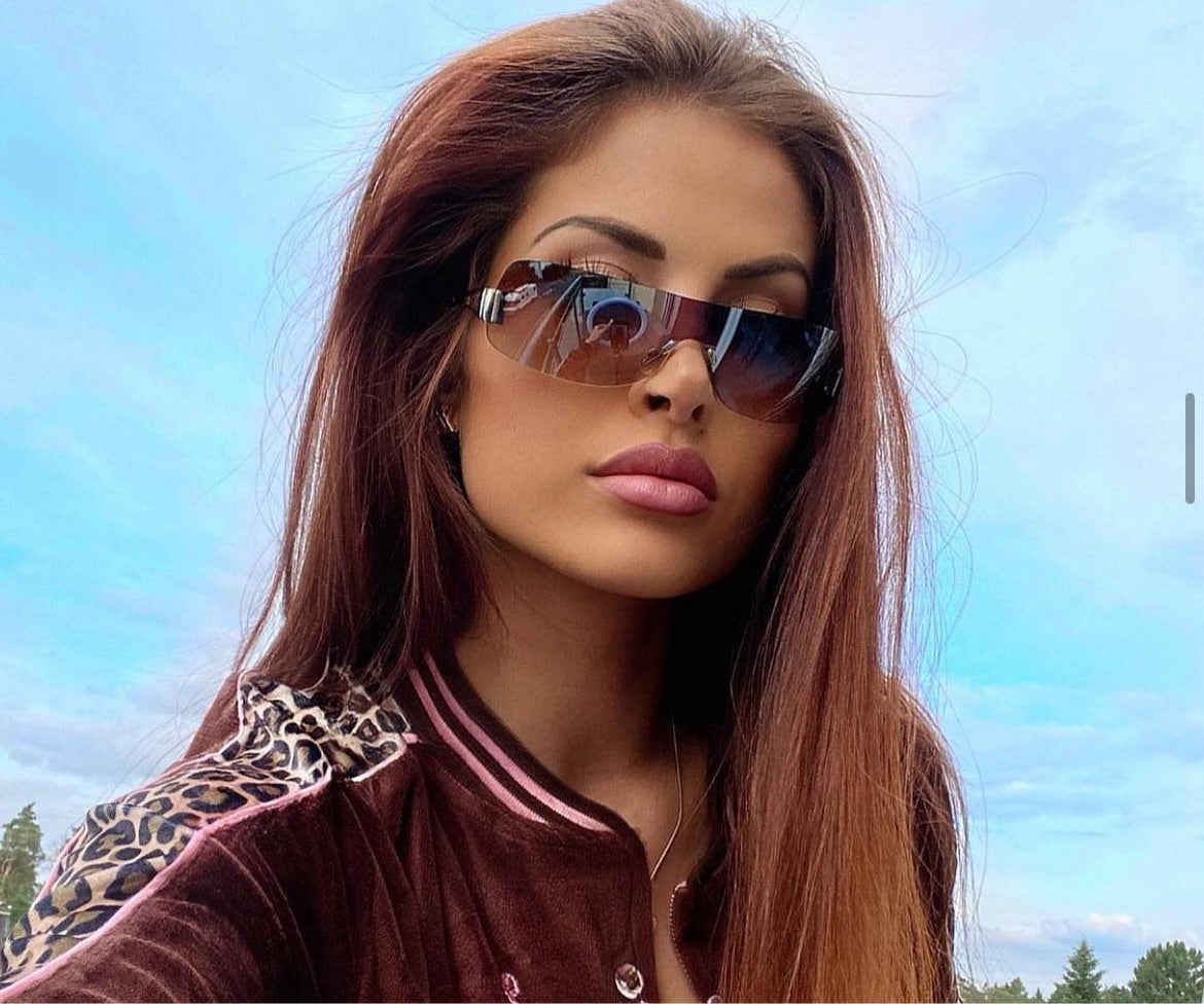 BLACKED Amber-Giant Vintage Eyewear