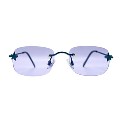 Kids ⭐️ SHOOTING STAR Y2K RimlessPurple-Giant Vintage Eyewear