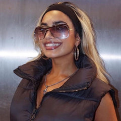 REDS Smoke 70s Retro Sunglasses *As Seen On: Chloe Bailey*-Giant Vintage Eyewear