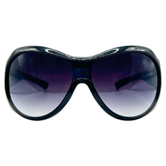 HOT SHOT Shield SunglassesBlack/Smoke-Giant Vintage Eyewear