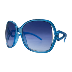 Kids ⭐️ LOVELY 70sCrystal Blue/Blue Smoke-Giant Vintage Eyewear