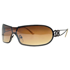 LUCKY CHARM Y2K SunglassesCopper/Amber-Giant Vintage Eyewear
