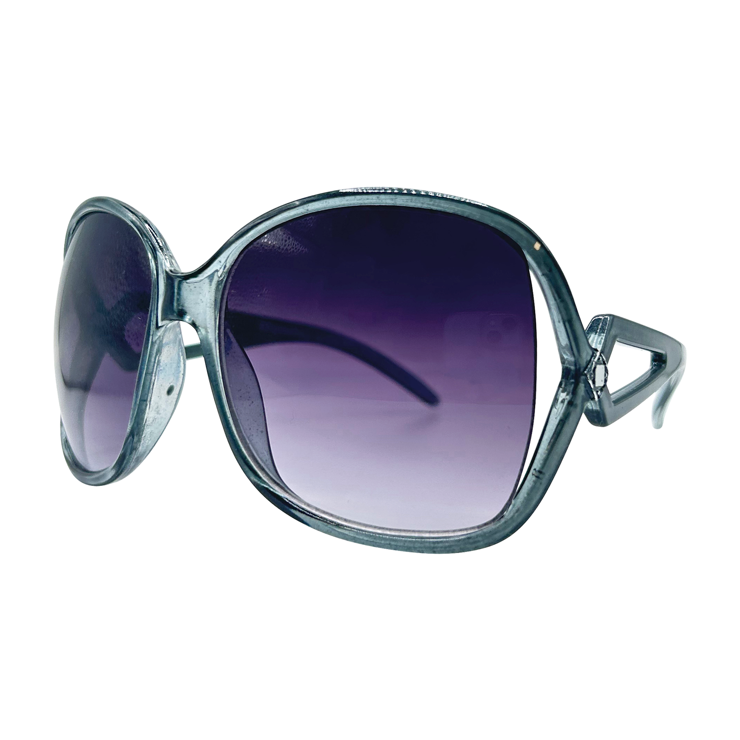 Kids ⭐️ LOVELY 70sCrystal Grey/Smoke-Giant Vintage Eyewear
