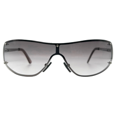 LITHIUM Futuristic Sunglasses *As Seen On: Jordyn Woods*Grey Flash-Giant Vintage Eyewear