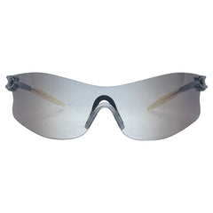 PUMA Smoke Sporty Shield Sunglasses-Giant Vintage Eyewear