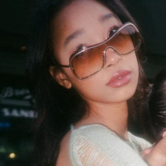 REDS Amber 70s Retro Sunglasses-Giant Vintage Eyewear