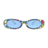 Baby ⭐️ POPPY Blue Oval-Giant Vintage Eyewear