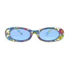 Baby ⭐️ POPPY Blue Oval-Giant Vintage Eyewear