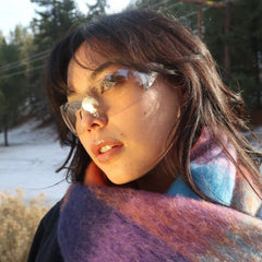 ZIPPER Shield Sunglasses *As Seen On: Blue Ivy Carter & Paris Hilton*-Giant Vintage Eyewear