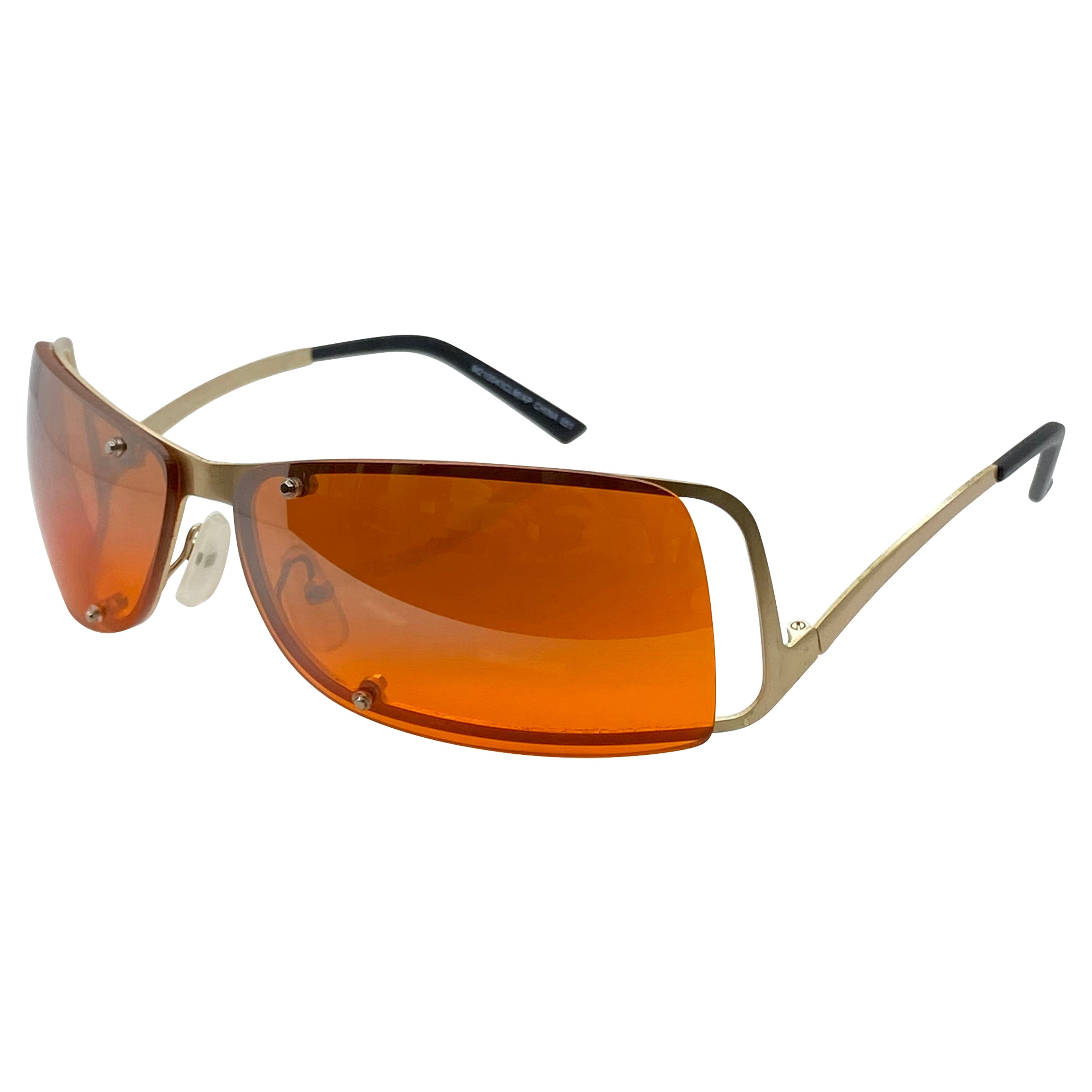 RIDER Orange Sunglasses