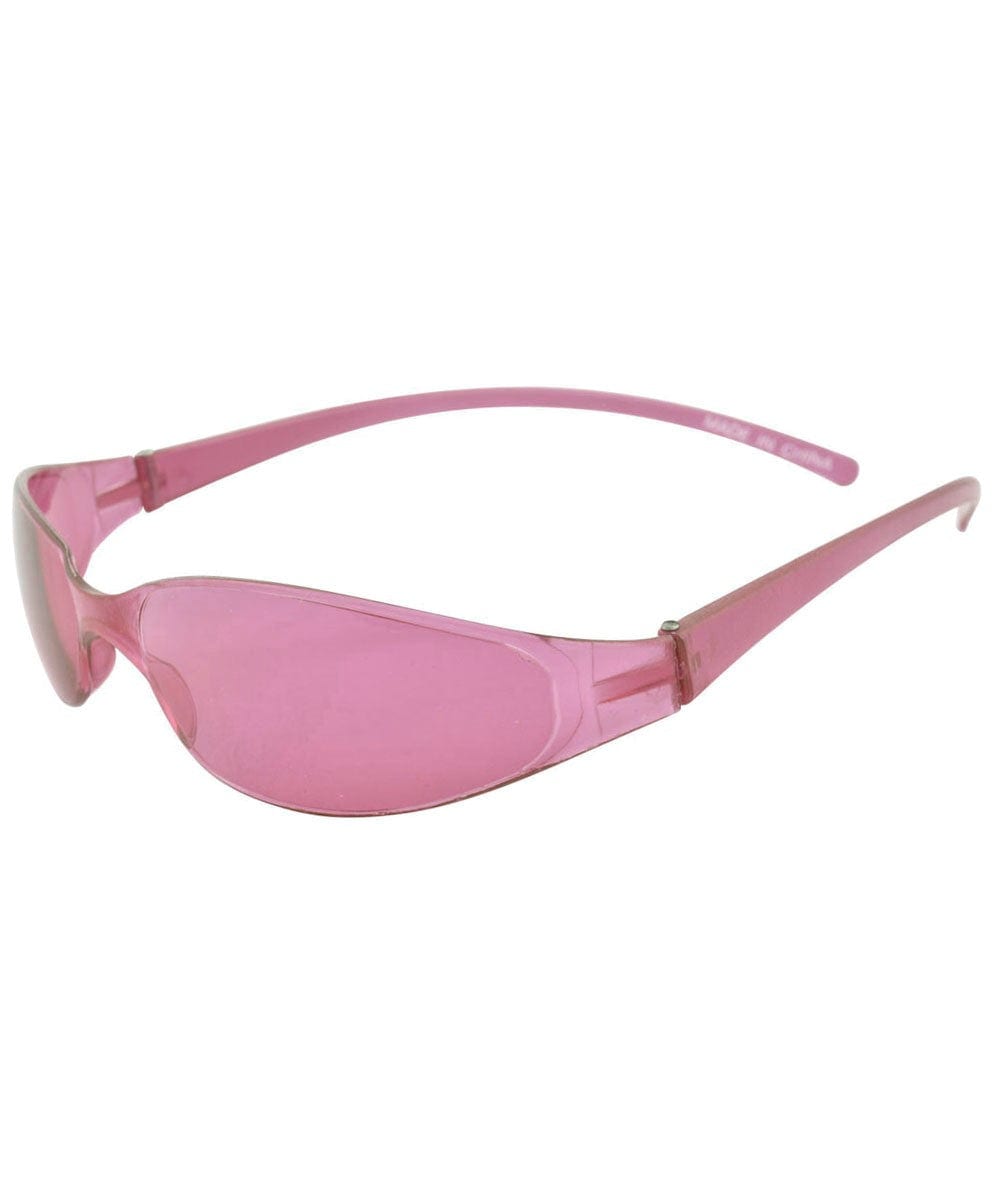 QUANTO Pink Rimless Sunglasses