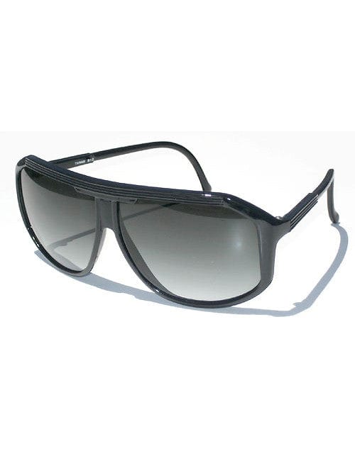 slick black sunglasses