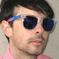 splatway blue pink sunglasses