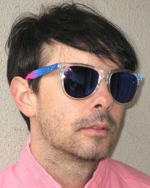 splatway blue pink sunglasses