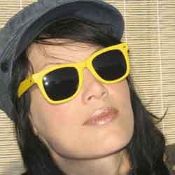 metro yellow sunglasses